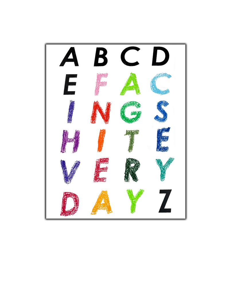 ALPHABET PRINT